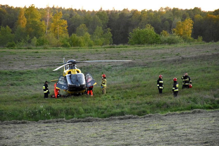 Koszmarny wypadek w Łyśniewie Sierakowickim