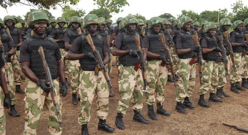 Nigerian soldiers