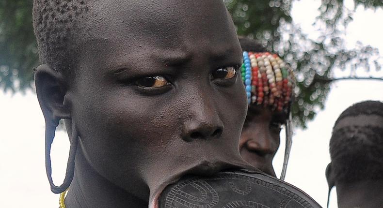 The bizarre tradition of lip plating in Africa