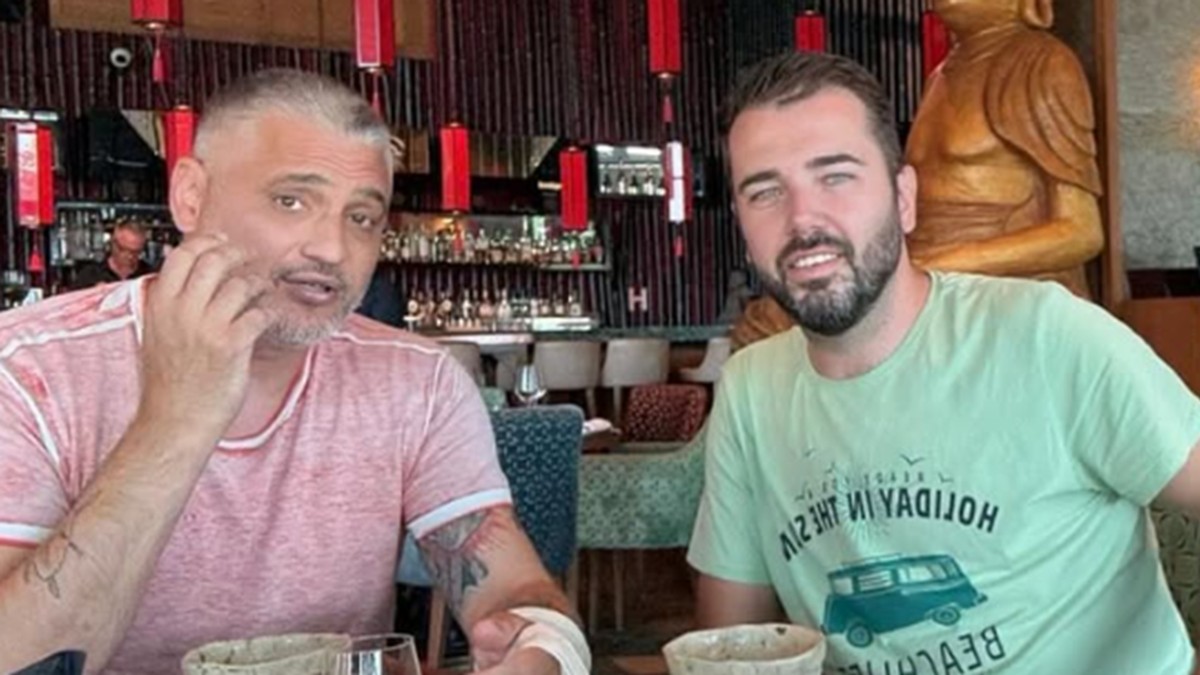 Čeda Jovanović i Aleksandar Kos