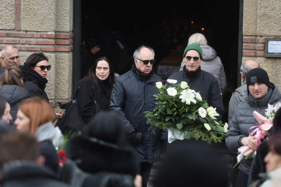 Sahrana Aleksandre Goncić