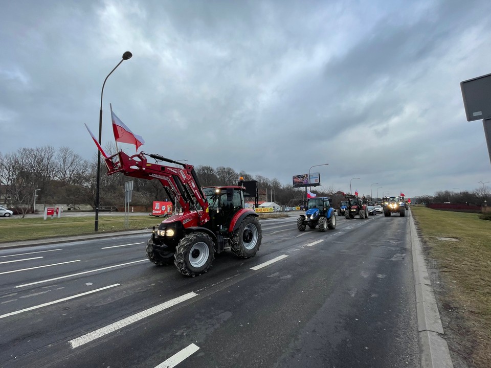 Lublin: protest rolników z Agrounii