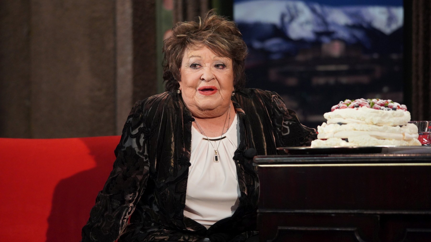 Česká herečka Jiřina Bohdalová.