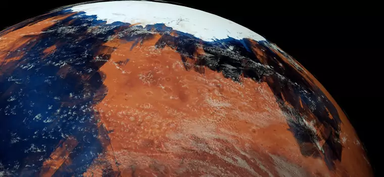 Śnieg na Marsie? Badania krateru rzucają nowe światło na warunki pogodowe