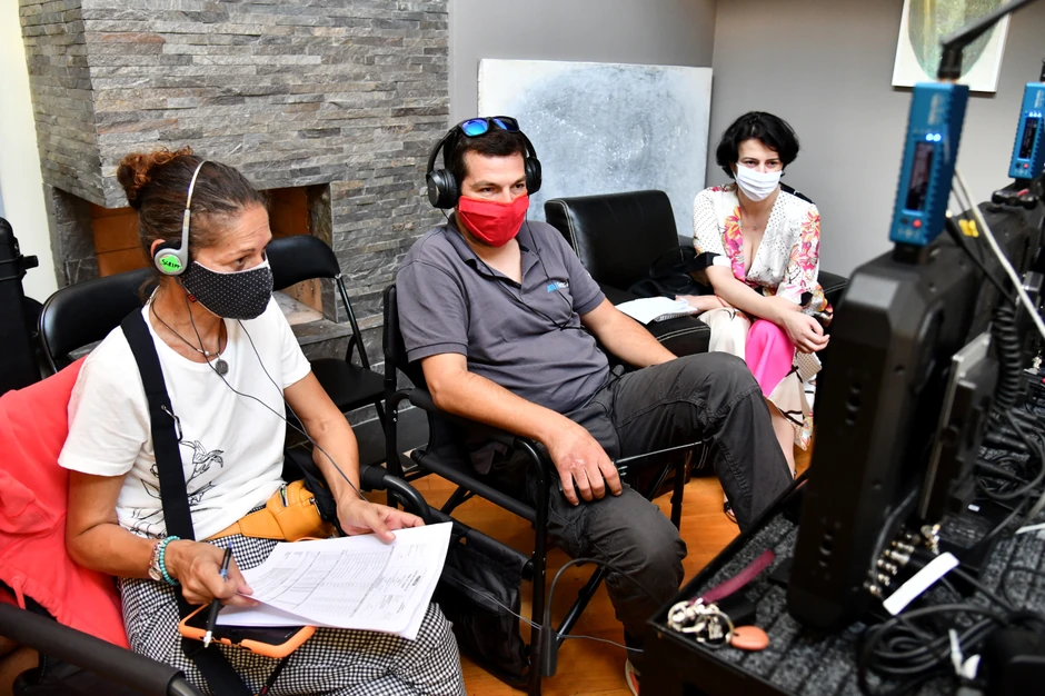 Snimanje serije "Pevačica"