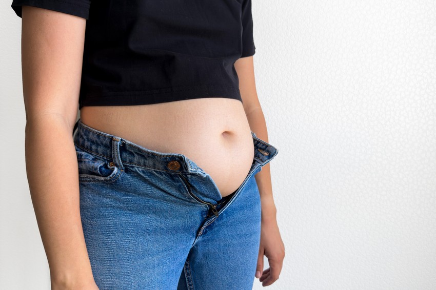 Zadržavanje vode obično prati otečenost i nadutost