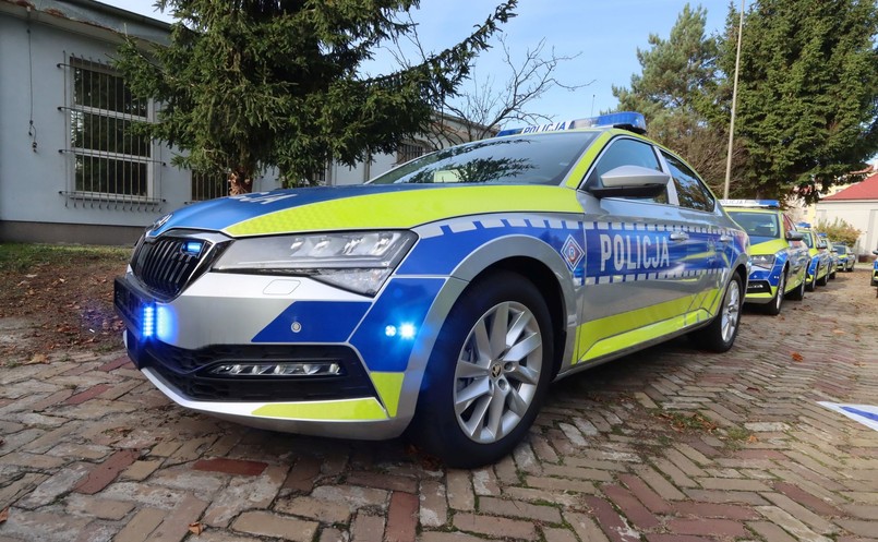 Skoda Superb to nowy radiowóz policji