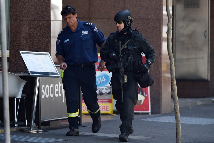 Okolice kawiarni w Sydney