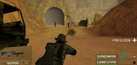 Screen z gry "SOCOM U.S. Navy Seals Fireteam Bravo"
