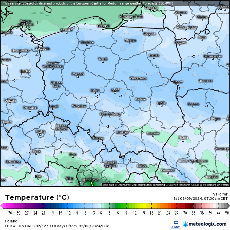 Druga połowa tygodnia nocami może przynosić jeszcze większy mróz