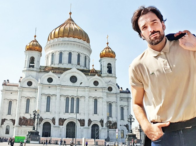 Ivan Bosiljčić u Moskvi