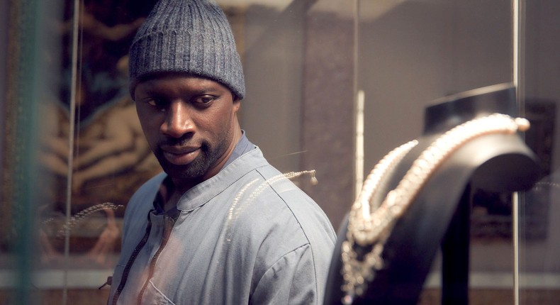 Omar Sy stars in Lupin.
