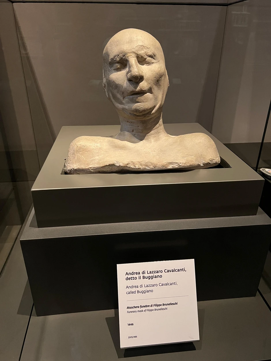 Posmrtna maska Filipa Bruneleskija, 1446.