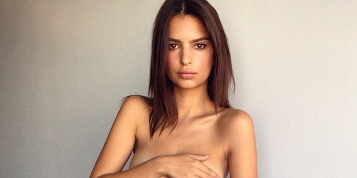 Emily Ratajkowski topless