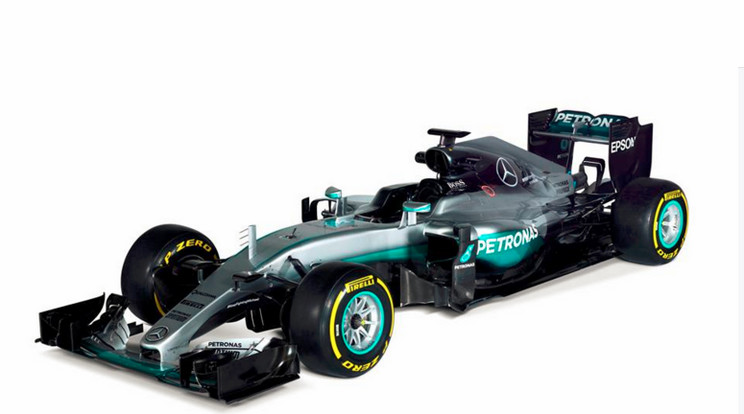 A Mercedes is megmutatta új gépét / Fotó: Facebook-Mercedes AMG Petronas