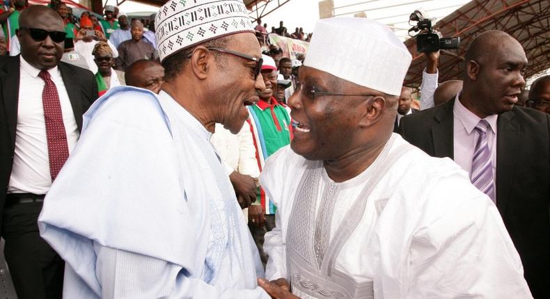 One of President Muhammadu Buhari (left) and Atiku Abubakar (right) is expected to win the 2019 presidential election
