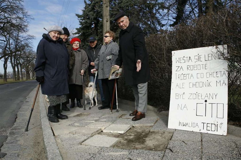 Zróbcie wreszcie ten chodnik 