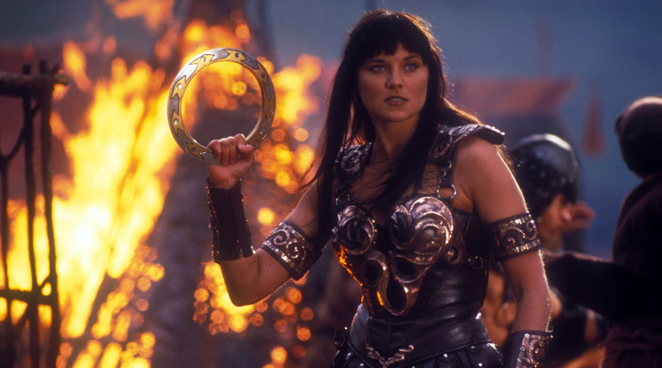 Lucy Lawless Xéna szerepében /Fotó: AFP