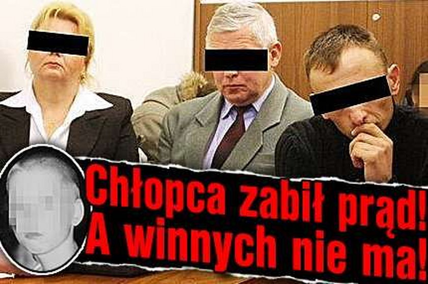 Chłopca zabił prąd na boisku! Winnych nie ma!