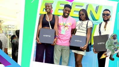 Oraimo thrills fans at Ikeja City Mall store opening