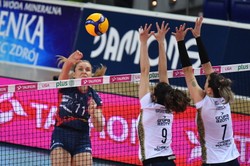 Siatkarki Grot Budowlanych Łódź wygrały decydujący mecz z Grupą Azoty Chemikiem