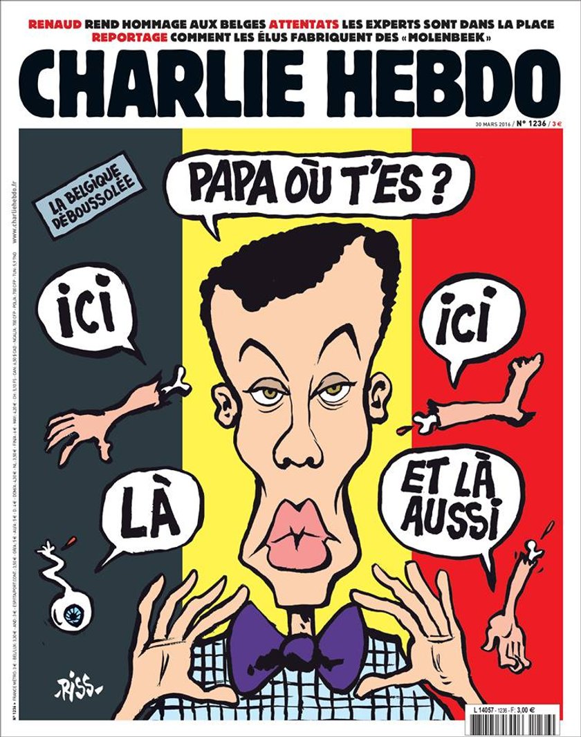 Najnowsza okładka satyrycznego tygodnika "Charlie Hebdo"