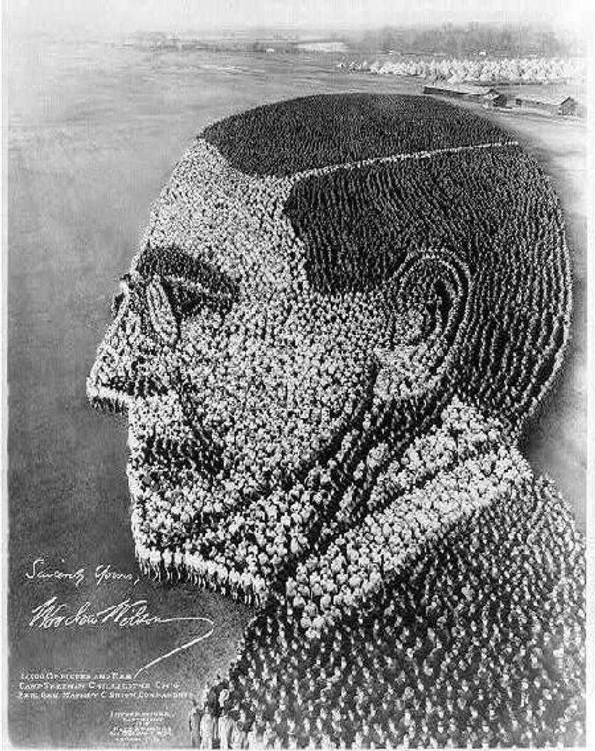 Portret Vudroa Vilsona (1918) - 21.000 oficira i ljudi