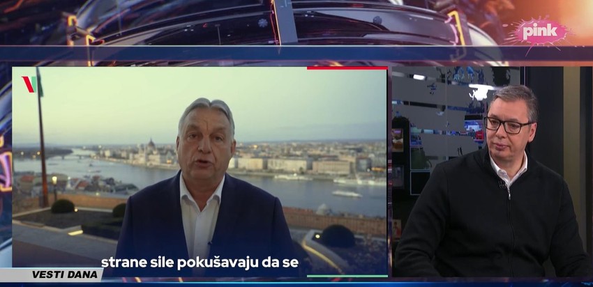 Podrška Vučiću od Orbana