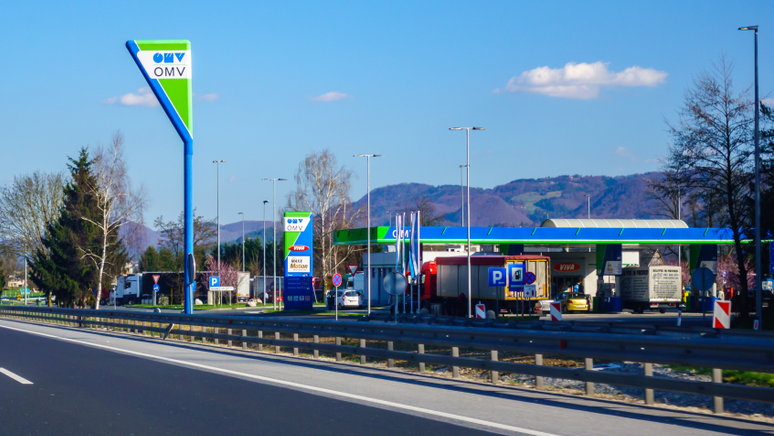 Stacja benzynowa OMV, Słowenia