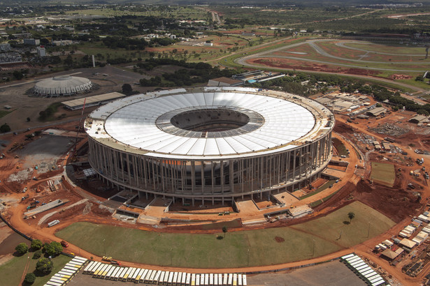 Estadio Nacional Mane Garrincha Brazylia2014 fot. copa2014.gov.br