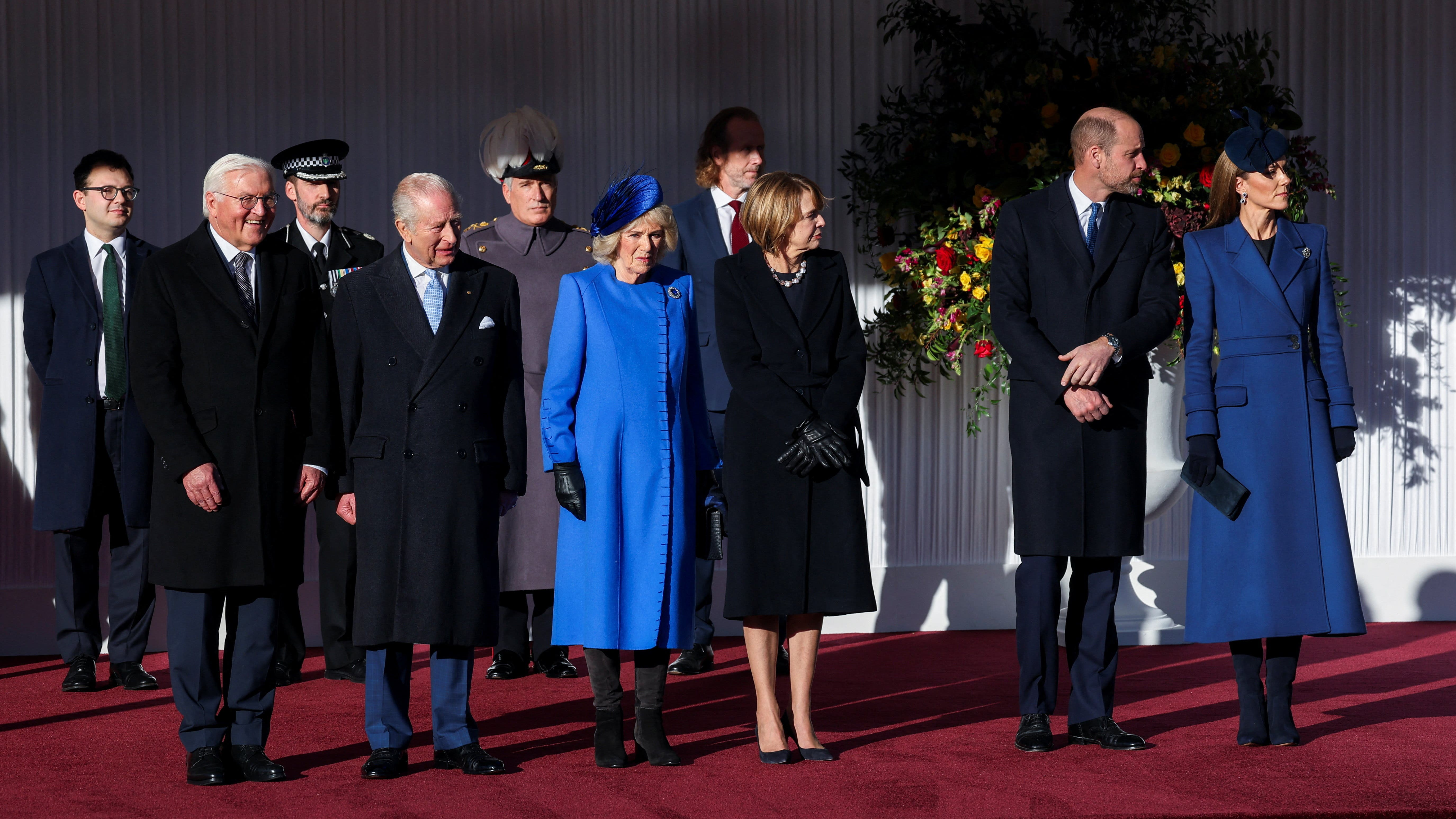 King Charles welcomes Germany's president for first state visit in 27 years