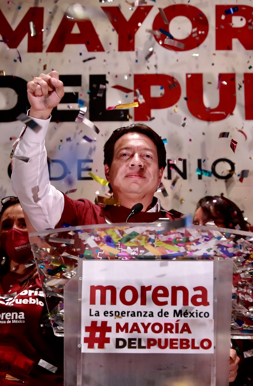 Predsednik pokreta MORENA Mario Delgado