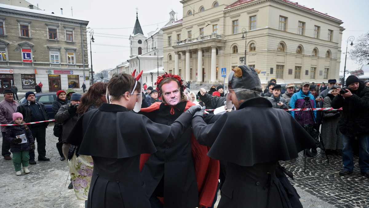 Happening "Lublin Szopa Obywatelska"