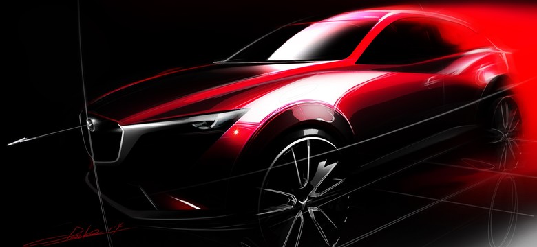 Nowa mazda CX-3, czyli nowy SUV prosto z Japonii. Pierwsze foto