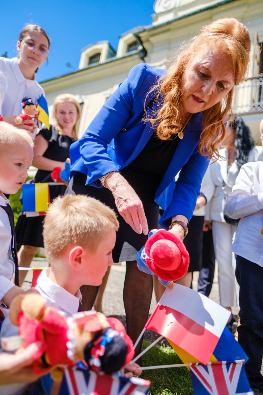 Księżna przywiozła prezenty