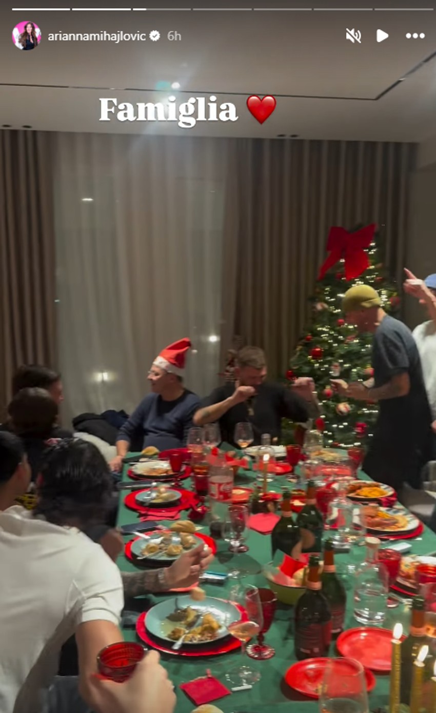 Arijana slavi Božić u Italiji