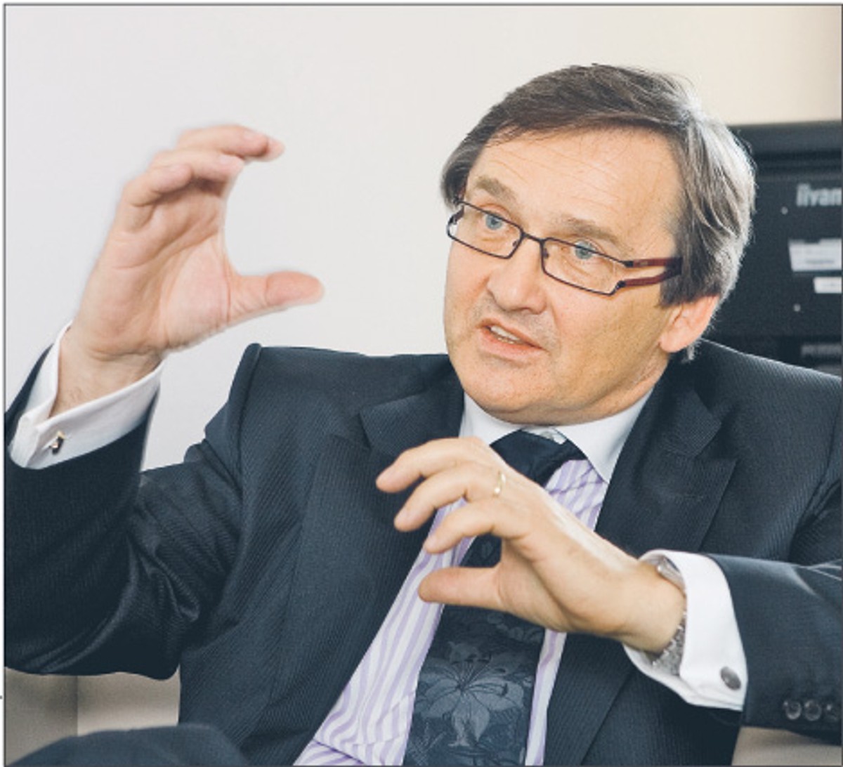 Maciej Hamankiewicz, specjalista chorób wewnętrznych. Od 2010 roku prezes Naczelnej Rady Lekarskiej Fot. Wojciech Górski