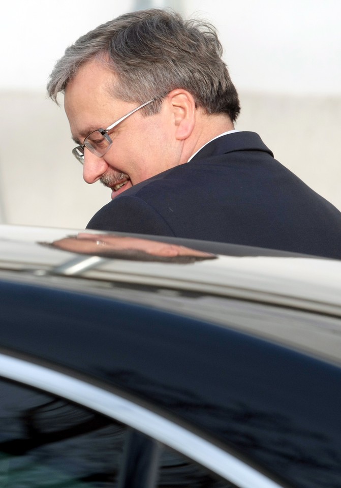 Prezydent Komorowski świętuje z AWF