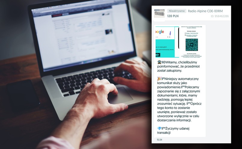 Oszustwa w sieci. Kierowcy tracą pieniądze