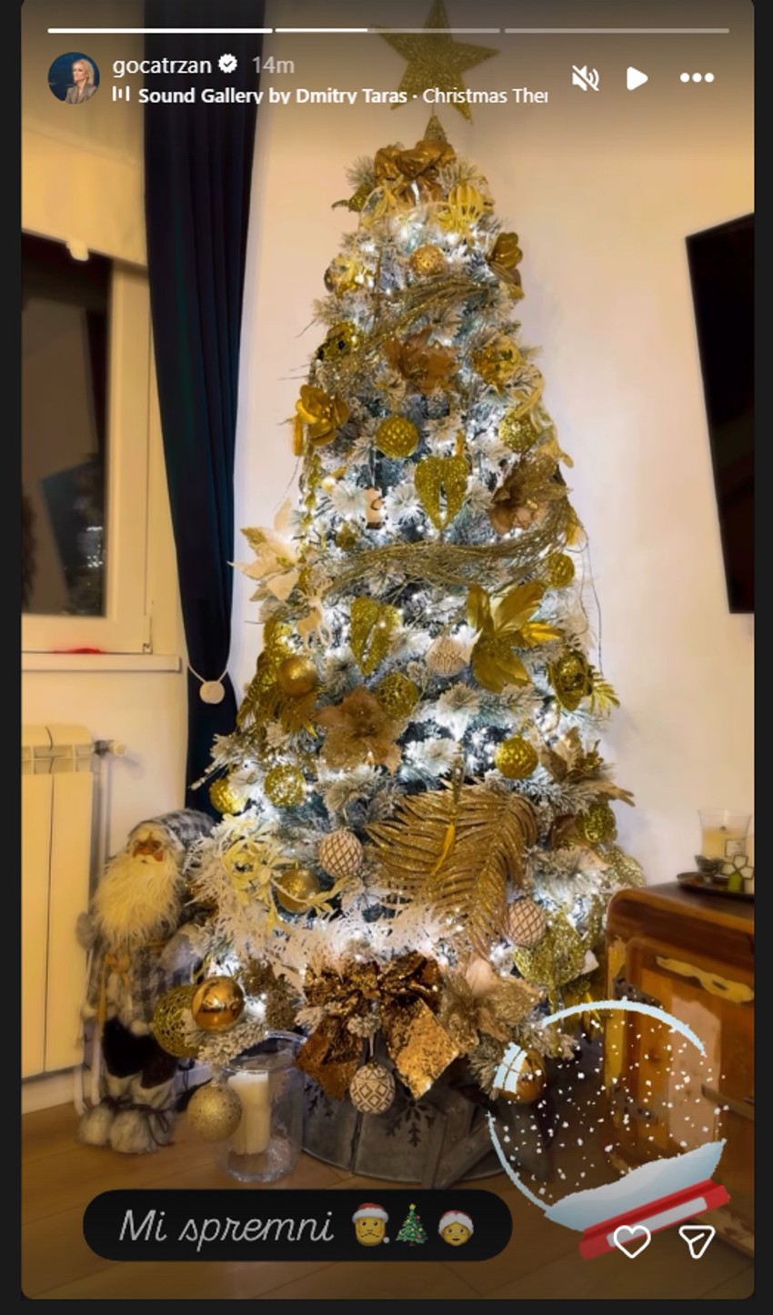 Goca Tržan objavila sliku iz kuće