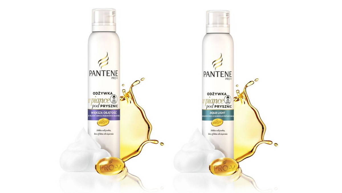 Pantene, marka nr 1 na świecie do pielęgnacji włosów, wprowadza rewolucyjną, Lekką Odżywkę w Piance do spłukiwania stworzoną z myślą o kobietach z cienkimi włosami. Lekka niczym powietrze pianka wnika głęboko we włosy i nawilża je od wewnątrz, bez obciążenia.