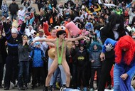 harlem shake flash mob w szczecinie