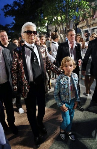 Karl Lagerfeld; Hudson Kroenig