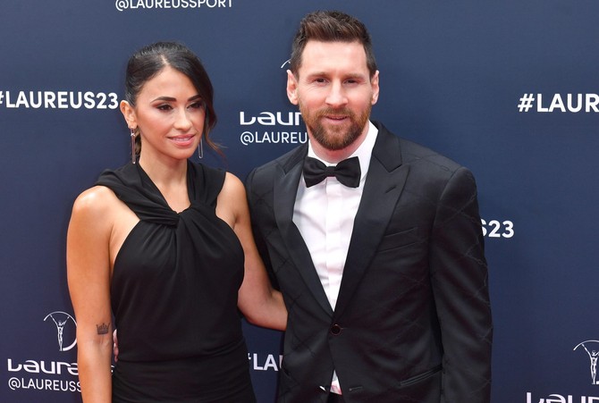 Antonela Rokuco i Lionel Mesi