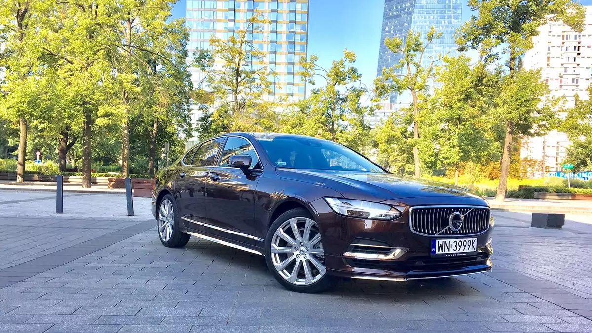 Volvo S90 T8 Inscription – Hybryda nie do oszczędzania