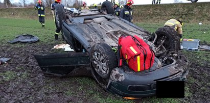 Tragedia na drodze. Autem jechała czteroosobowa rodzina