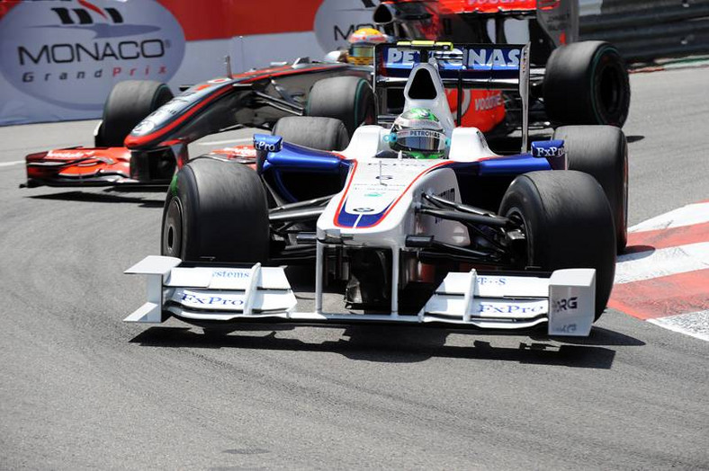 Grand Prix Monaco 2009: Button królem, Kubica w garażu (fotogaleria)