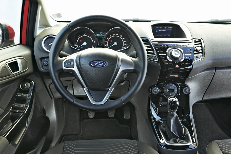 Ford Fiesta, kokpit