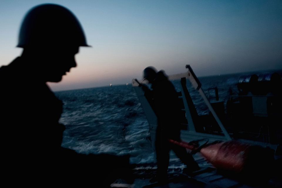 Wyróżnienie w kategorii Fotoreportaż: Mikołaj Nowacki "Gry wojenne Bałtyk"