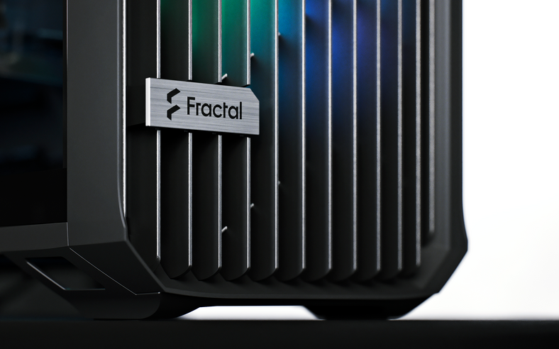 Fractal Design Black RGB TG Light – logo